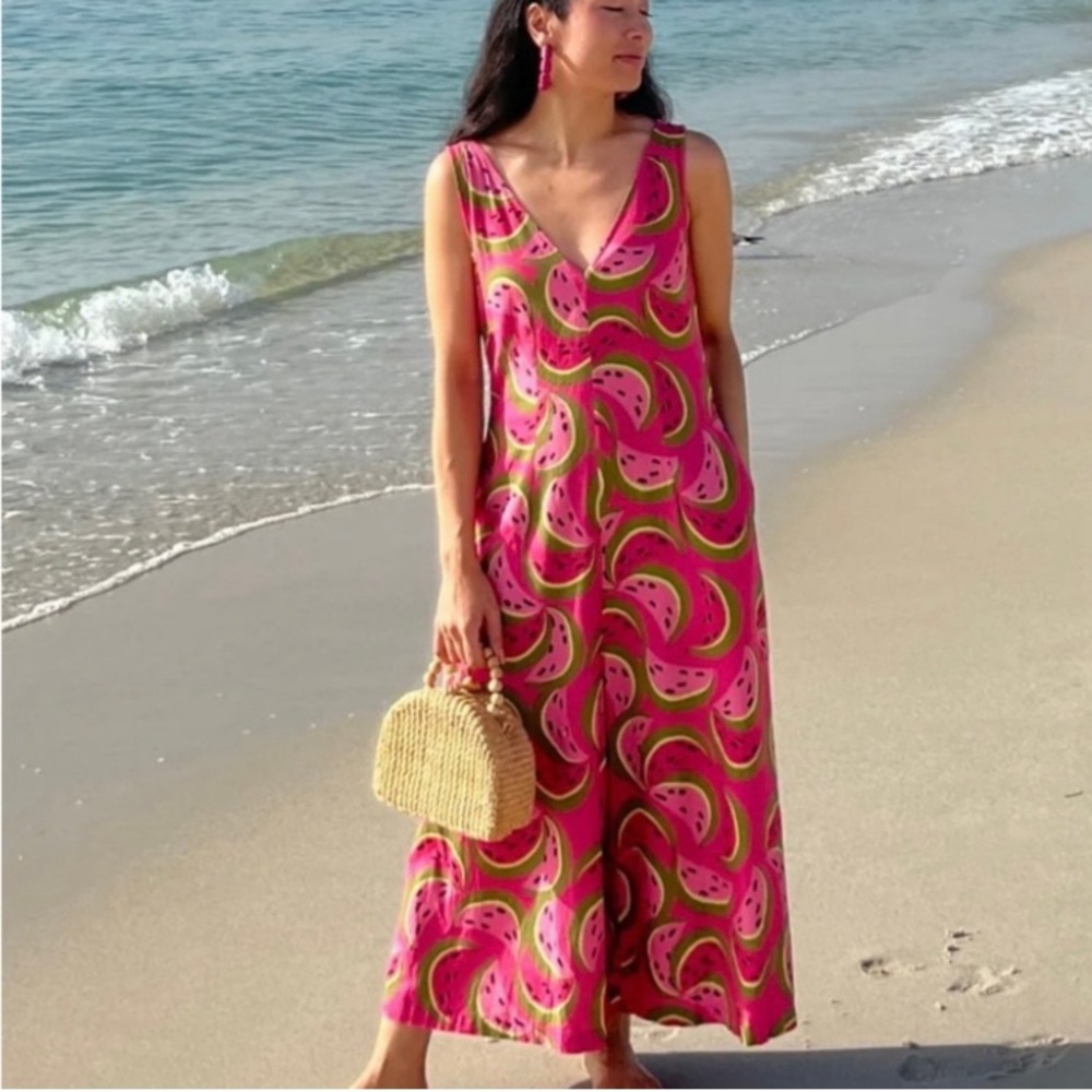 Mixed by Nasrin linen jumpsuit